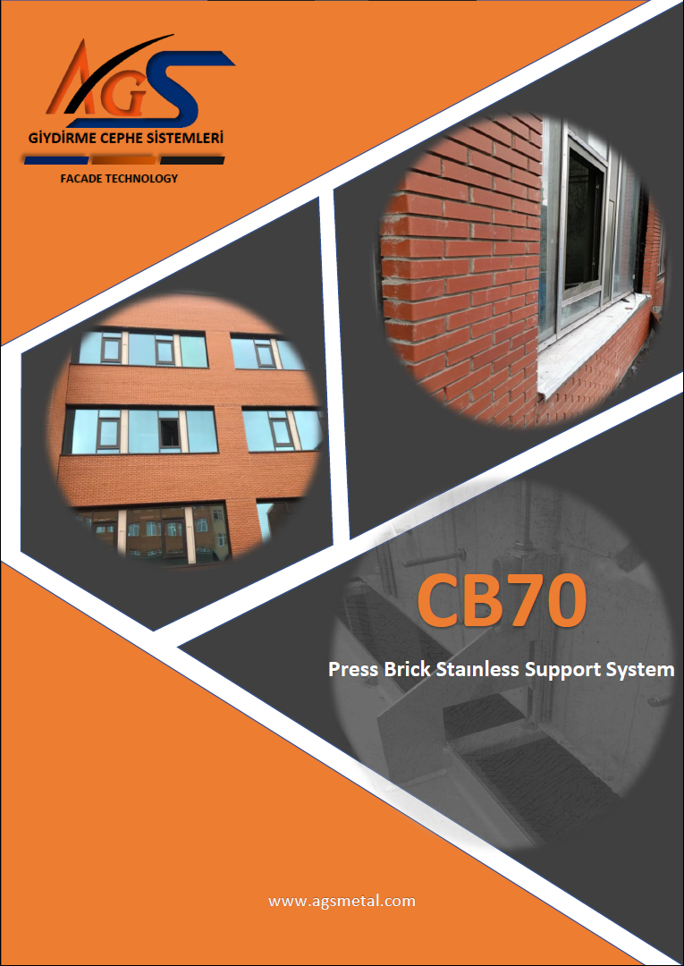 CB70 PRESS BRICK STAINLESS SUPPORT SYSTEM
