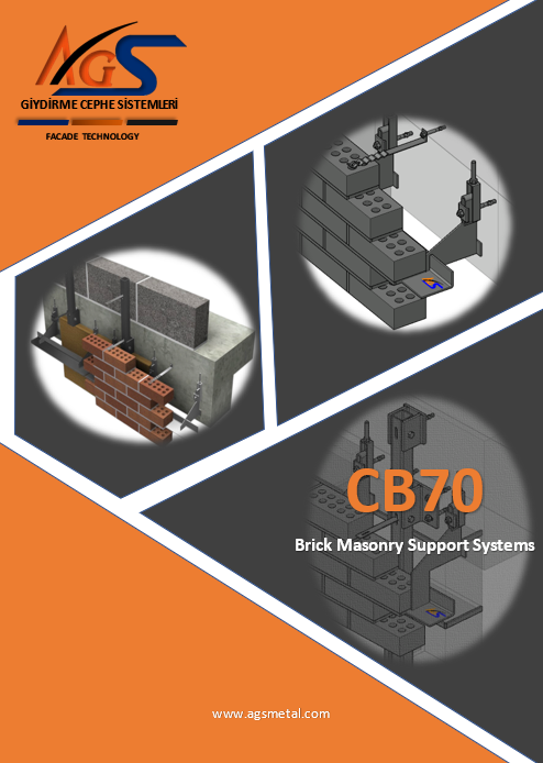 CB70 PRESS BRICK STAINLESS SUPPORT SYSTEM