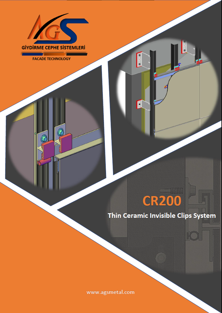CR200 THIN CERAMIC INVISIBLE CLIPS SYSTEM