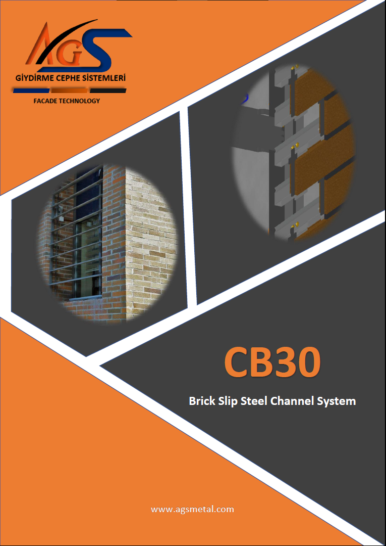 CB30 BRICK SLIP STEEL CHANNEL SYSTEM