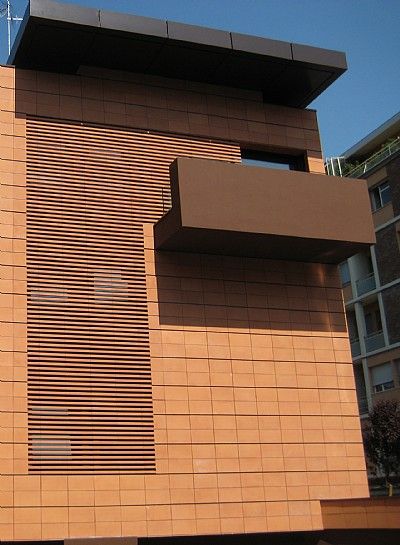 Terracotta Louver - AGS Metal Giydirme Cephe Sistemleri